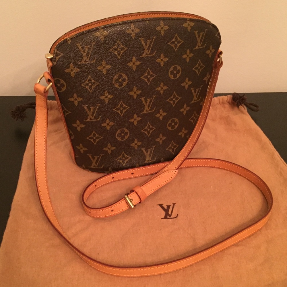 Louis Vuitton Monogram Drouot Crossbody Bag
